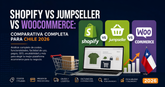 Shopify vs Jumpseller vs WooCommerce: Comparativa para Chile 2026