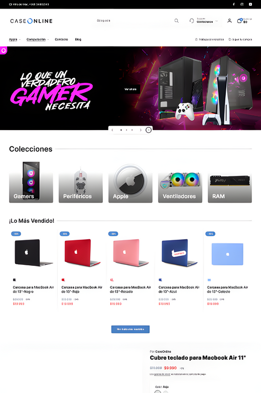 Temas Shopify a Medida