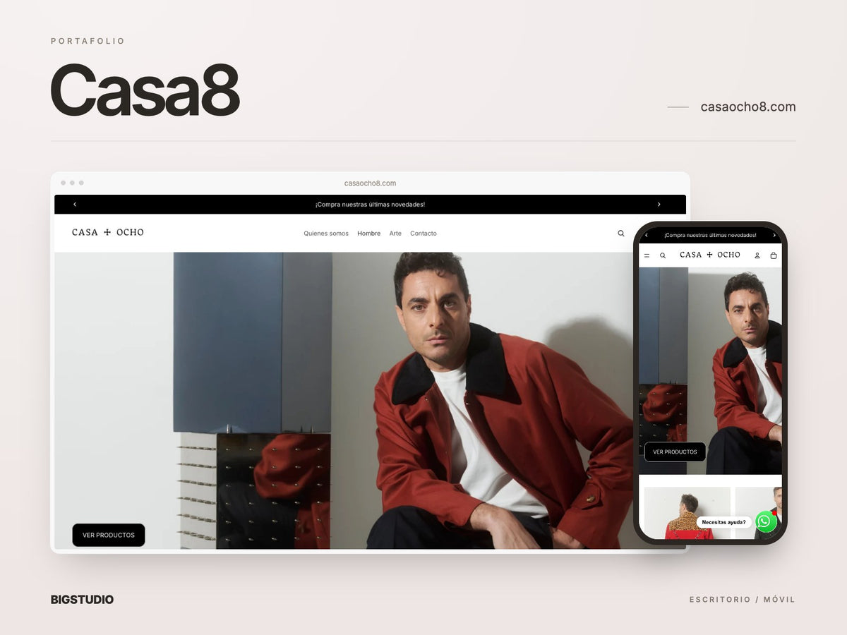 Casa8, imagen del portafolio