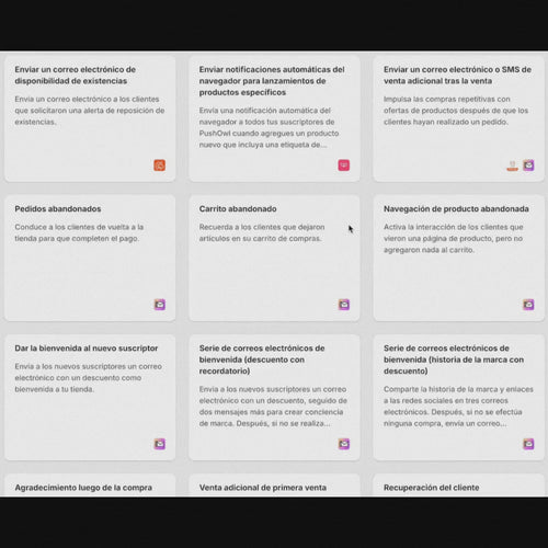 Demo: configuración de correos nativos de Shopify
